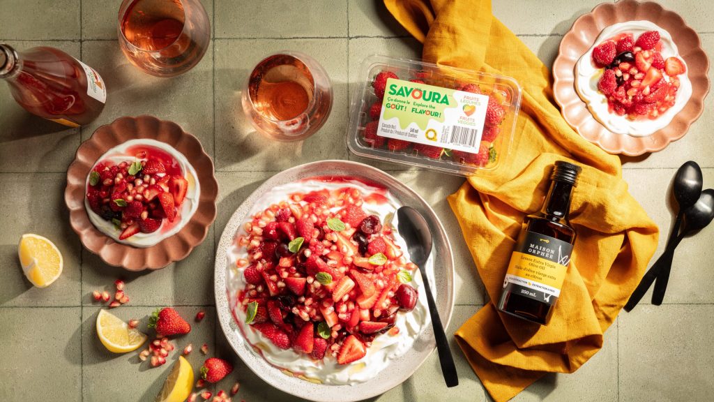 Salade de fruits rouges