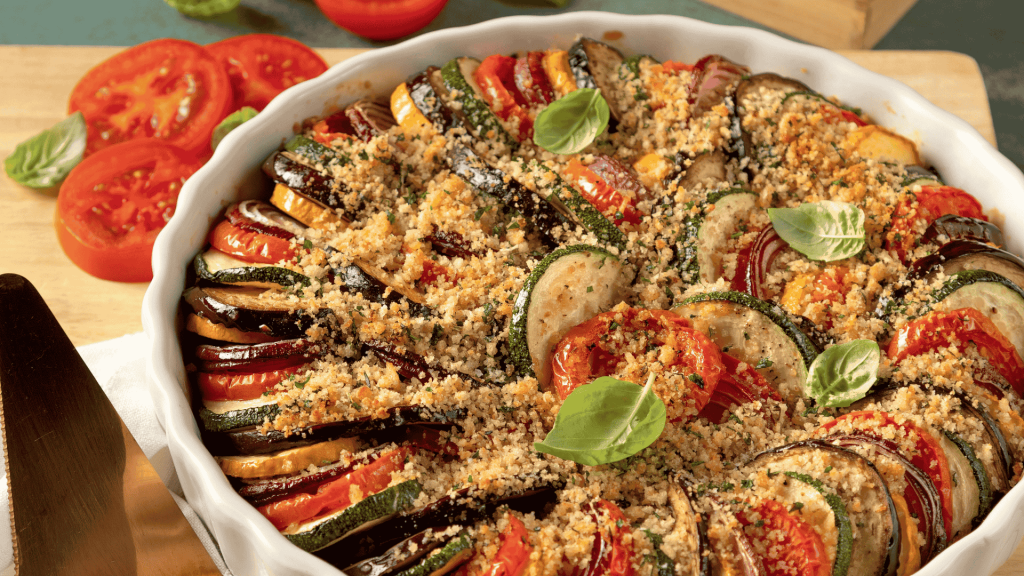 Savoury Cocktail Tomato Vegetable Tian