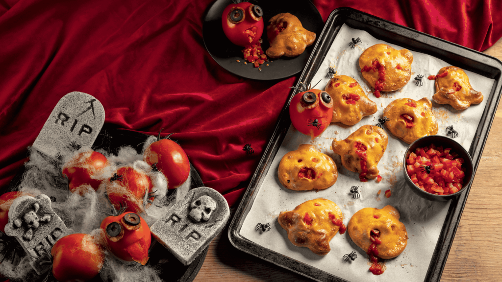 Tomato & Chorizo Pizza Pockets
